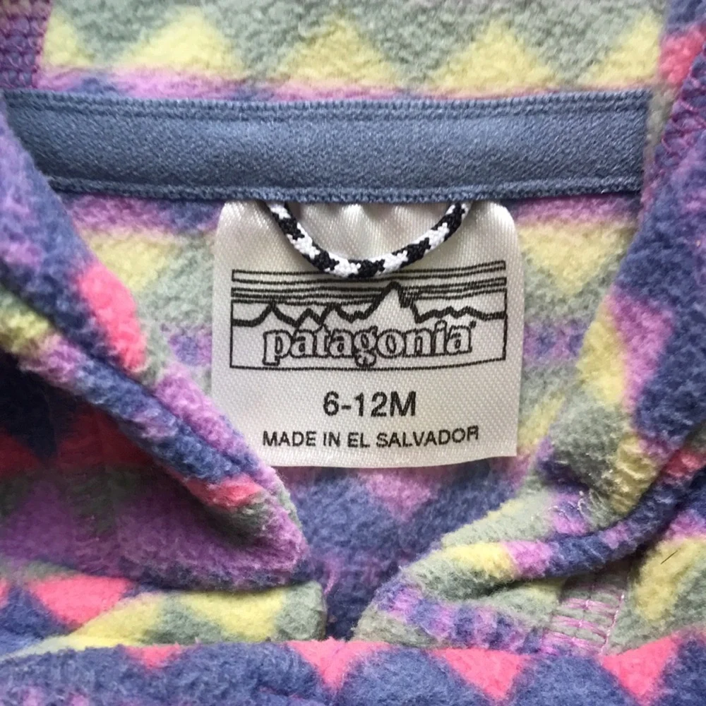Patagonia Micro Fleece Bunting (size 6-12m)